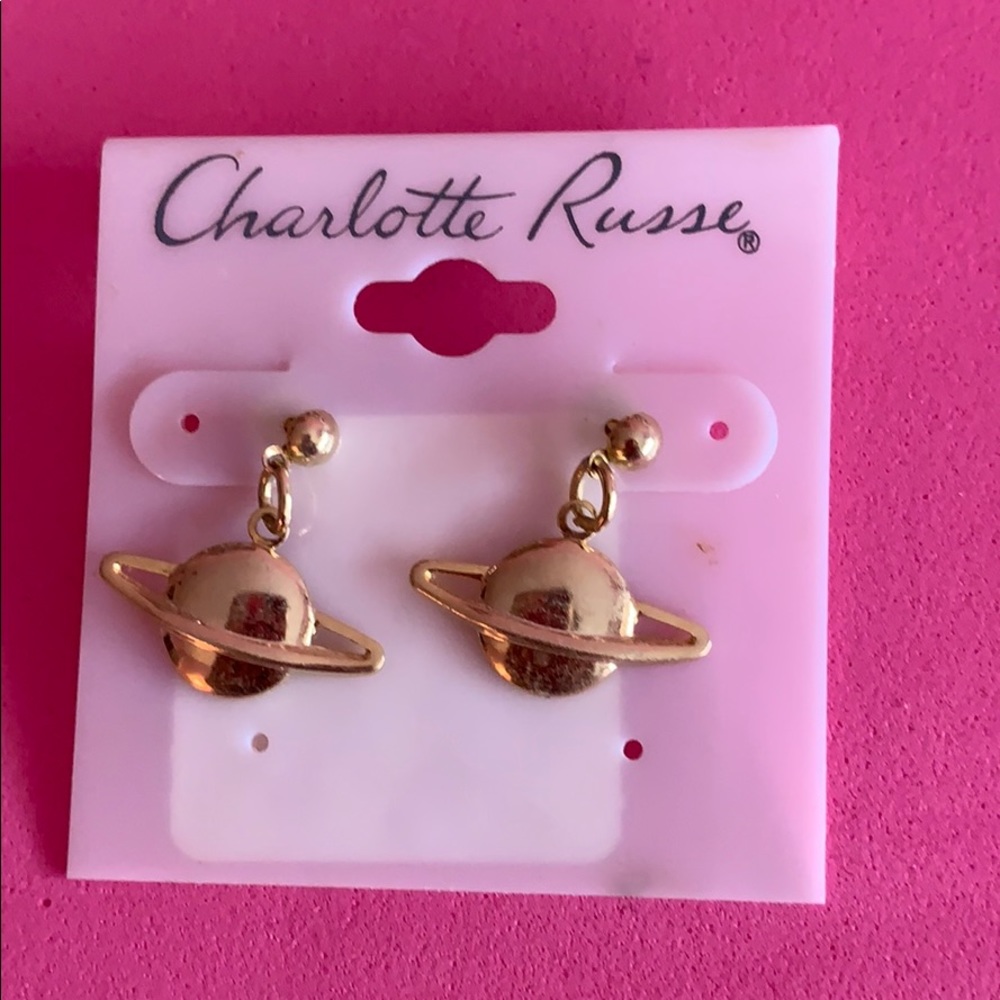 Planet earrings